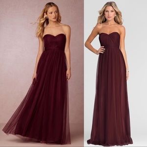 Jenny Yoo Bhldn Annabelle Convertible Sz 6